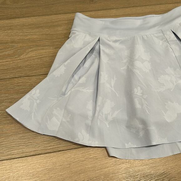 NIKE Golf Light Purple Floral Embossed Active Outdoor Tennis Skort‎ Size Small - Picture 3 of 10